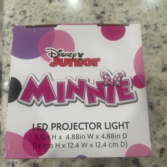 Disney’s Junior Minnie LED Projector Light Brand New NWT - Picture 2 of 5